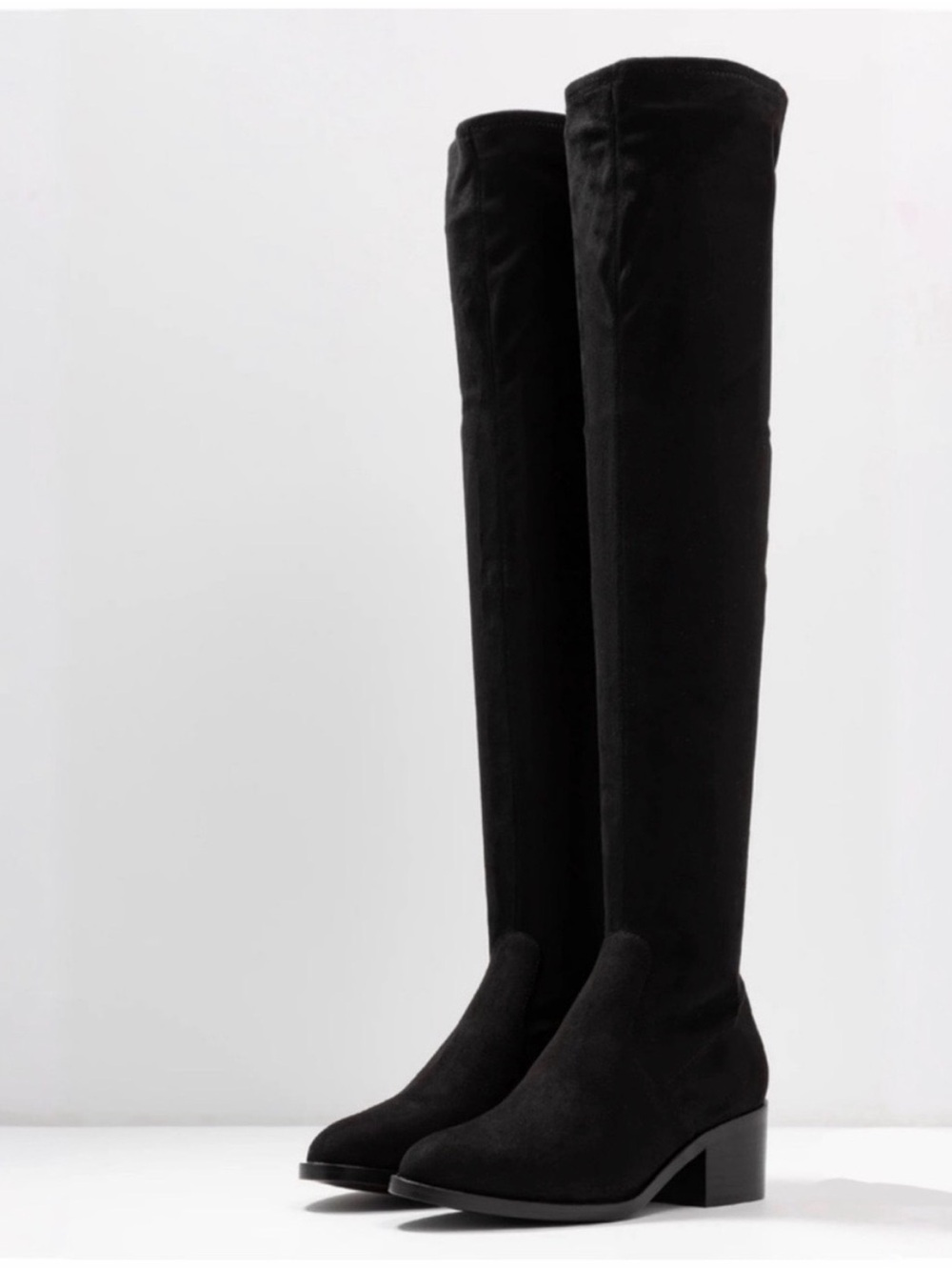 Steve Madden Georgette Over the Knee Boots | Black | 7.5